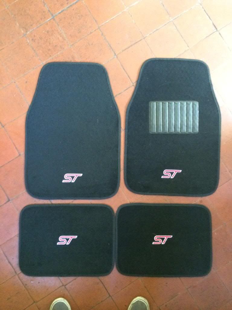 custom car mats Fiesta ST MK6 Discussion Fiesta ST Owners Club